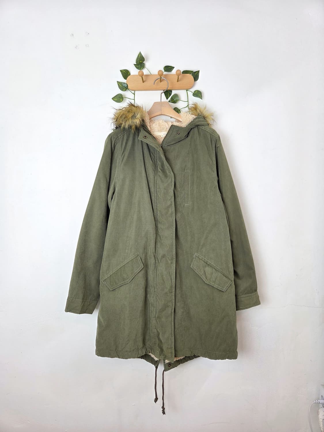 피쉬테일 롱 야상 상품이미지1