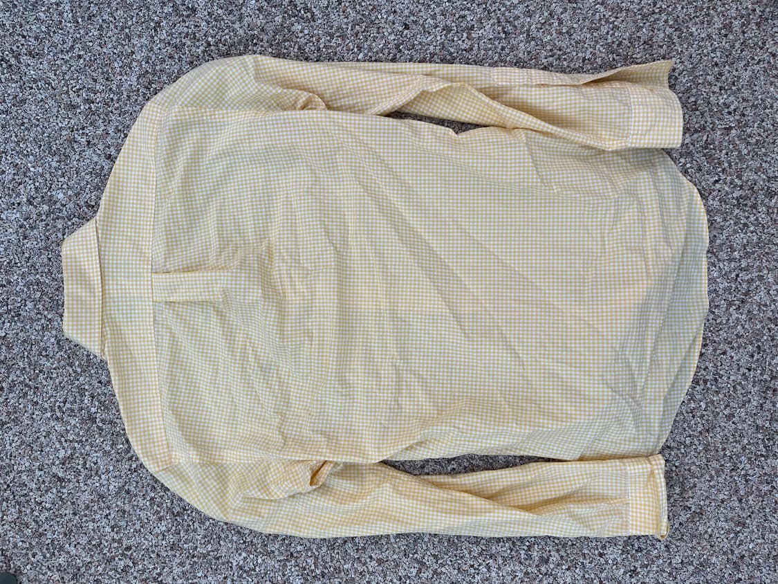 폴로 랄프로렌 블루 포니 옐로우 슬림핏 셔츠(s) 상품이미지6