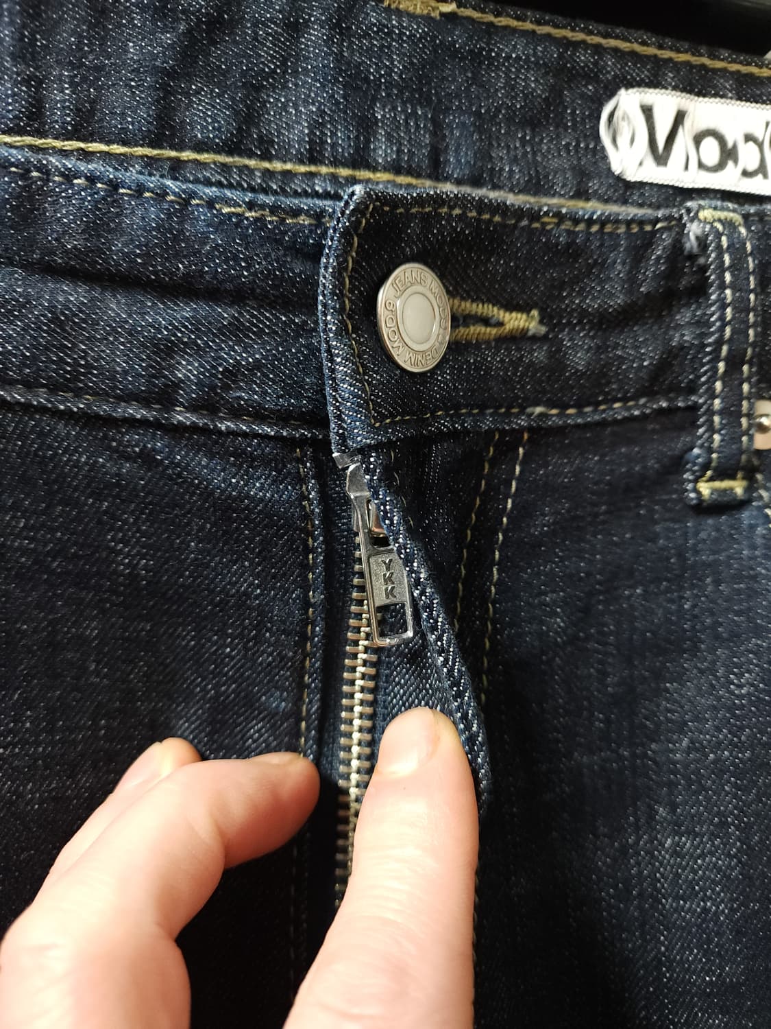 모드 나인 턴미온 세미 와이드 스판 데님 청바지 MOD7w 상품이미지4