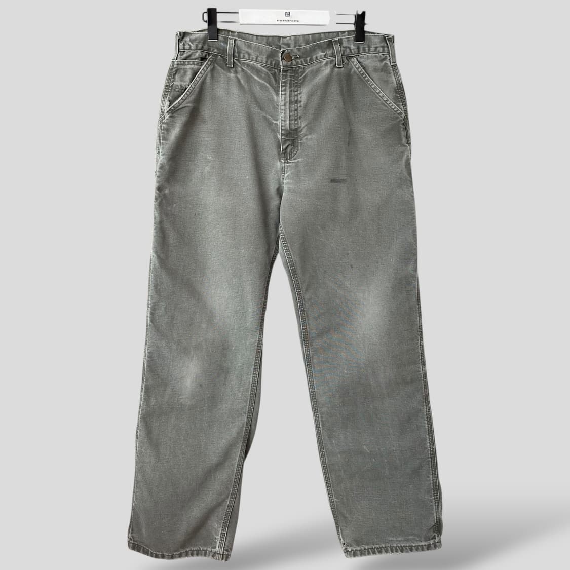 (36)빈티지 칼하트 B11 모스 카펜더 워크팬츠 상품이미지1