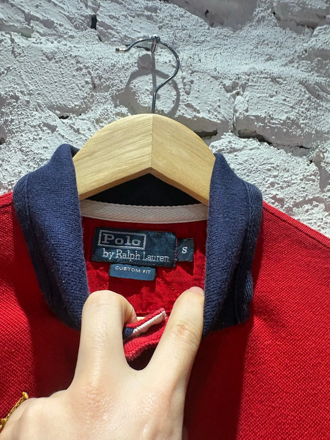 폴로 치프키프 금장 빅포니 커스텀 카라반팔티 상품이미지5