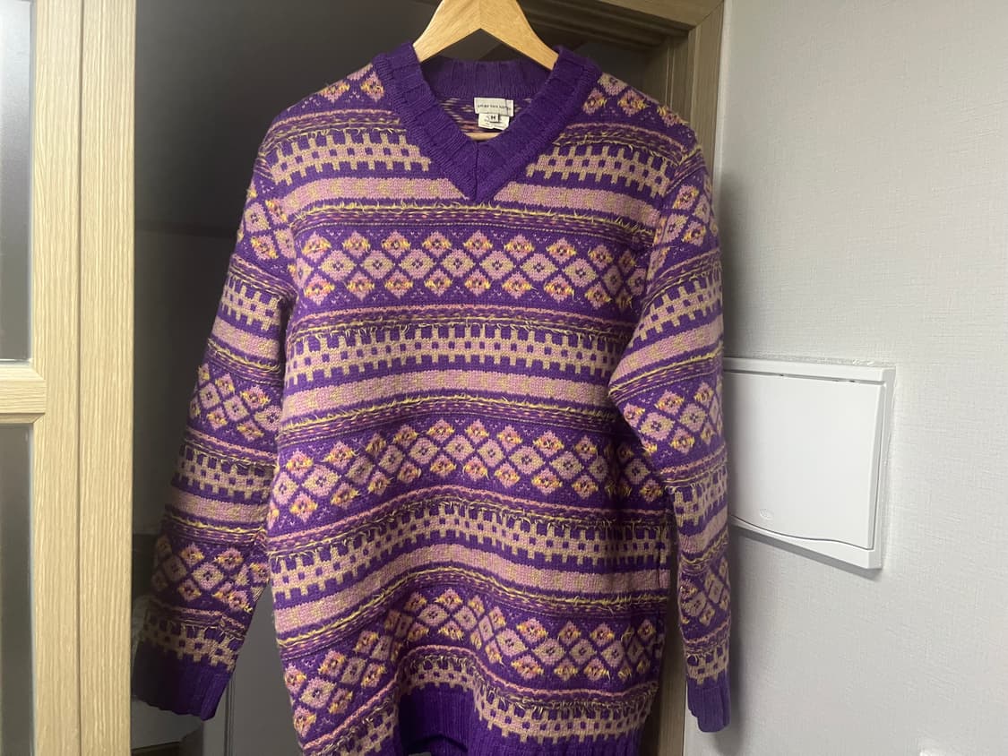 드리스반노튼 울 니트 스웨터 상품이미지2