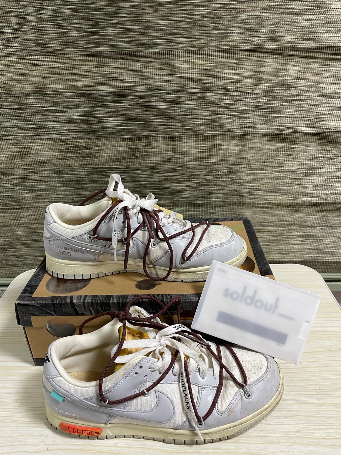 오프화이트 덩크로우 46 275 상품이미지6