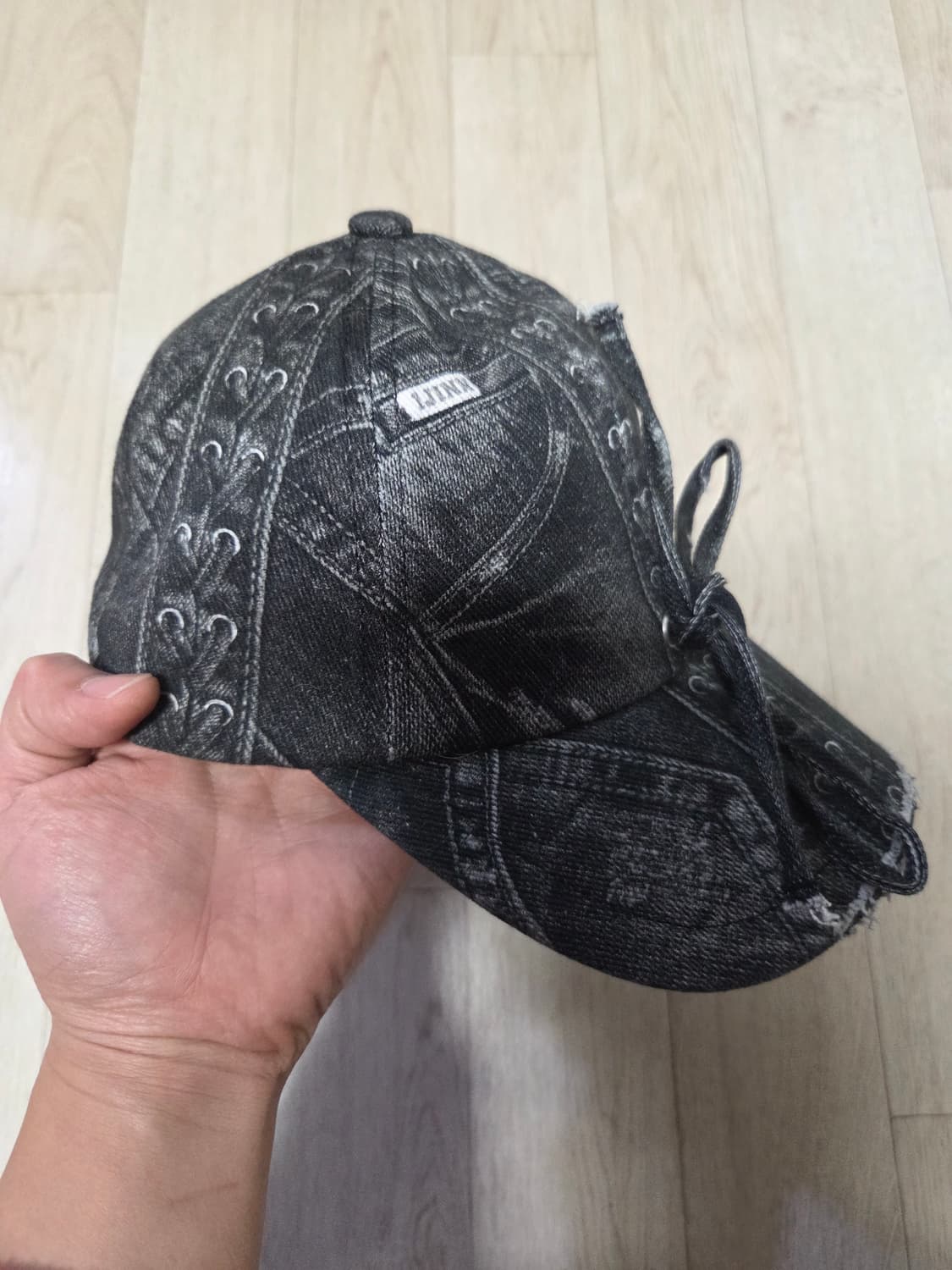 1jinnstudio 여성 데님 모자 상품이미지4