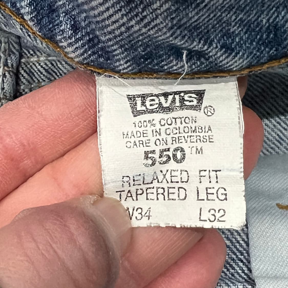 리바이스 550 오렌지탭 데님팬츠 s09500 상품이미지6