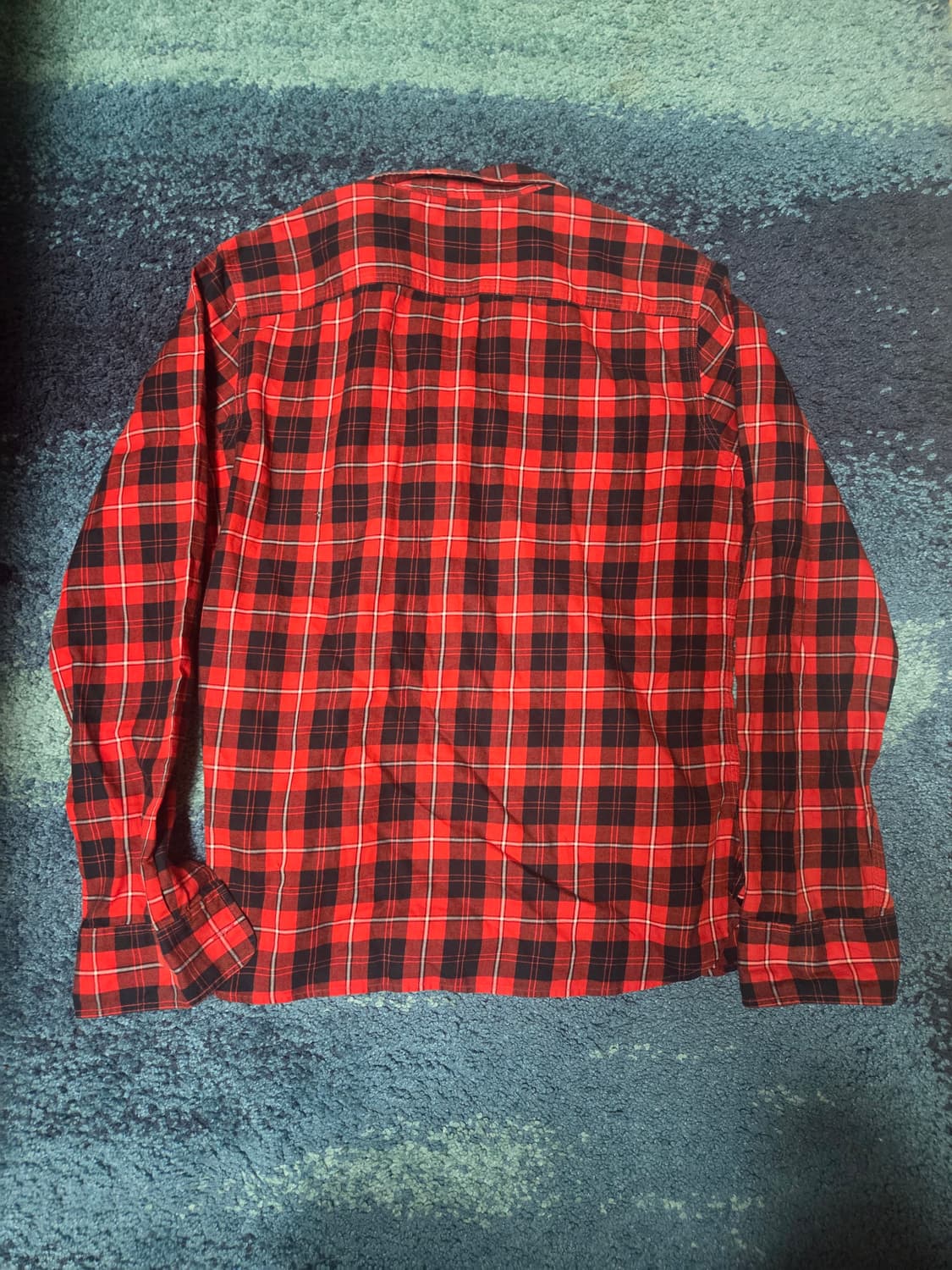 랄프 로렌 레드 체크 셔츠 상품이미지3