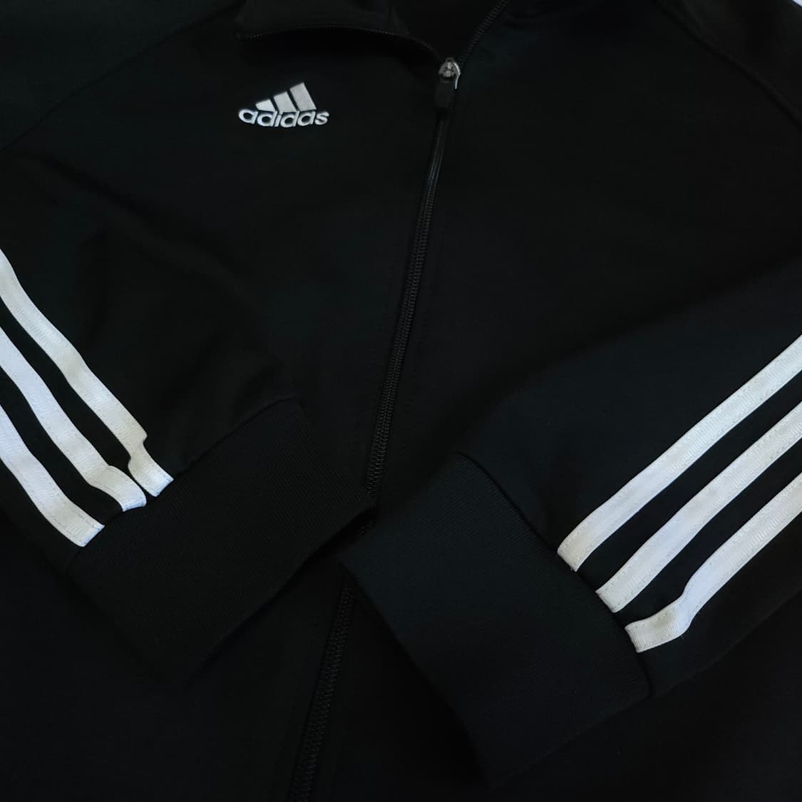 아디다스져지 블랙 95-100 검정색 트랙탑 저지 상품이미지8