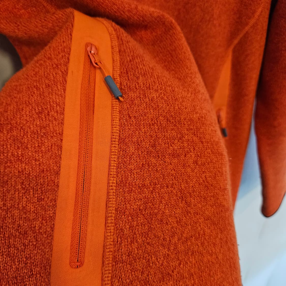 100(L) 프로스펙스 플리스 집업 자켓 주황색 상품이미지9