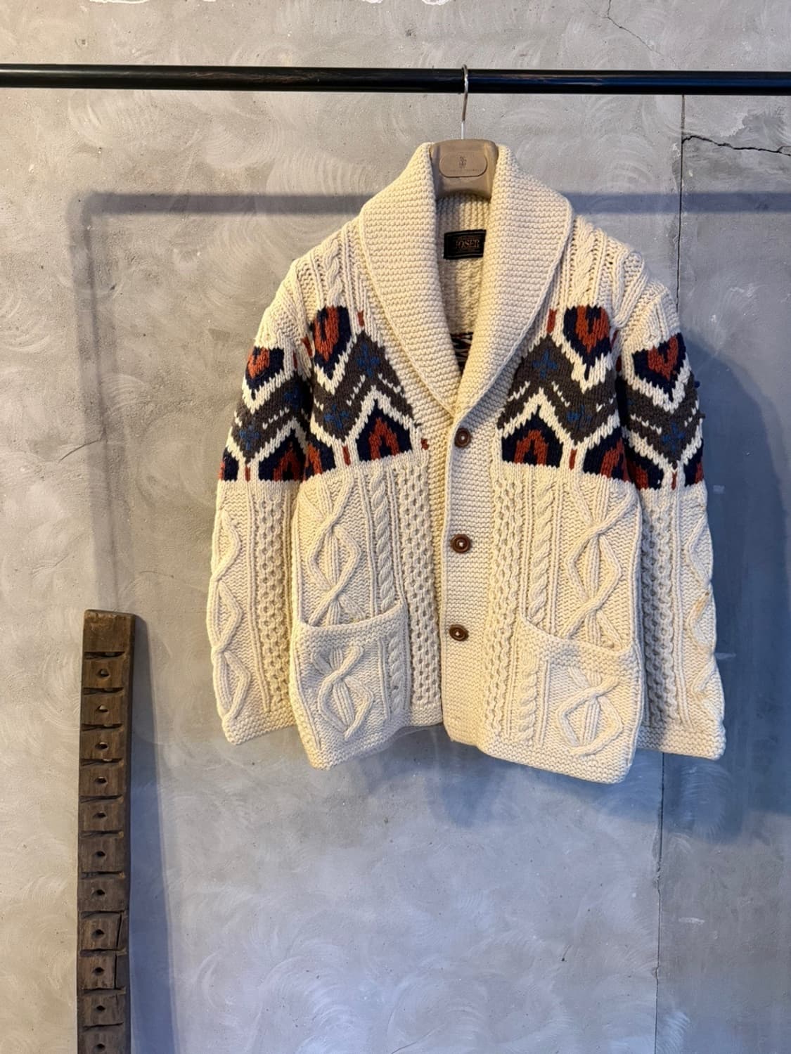 90s 조쉬 숄칼라 가디건 95 상품이미지1