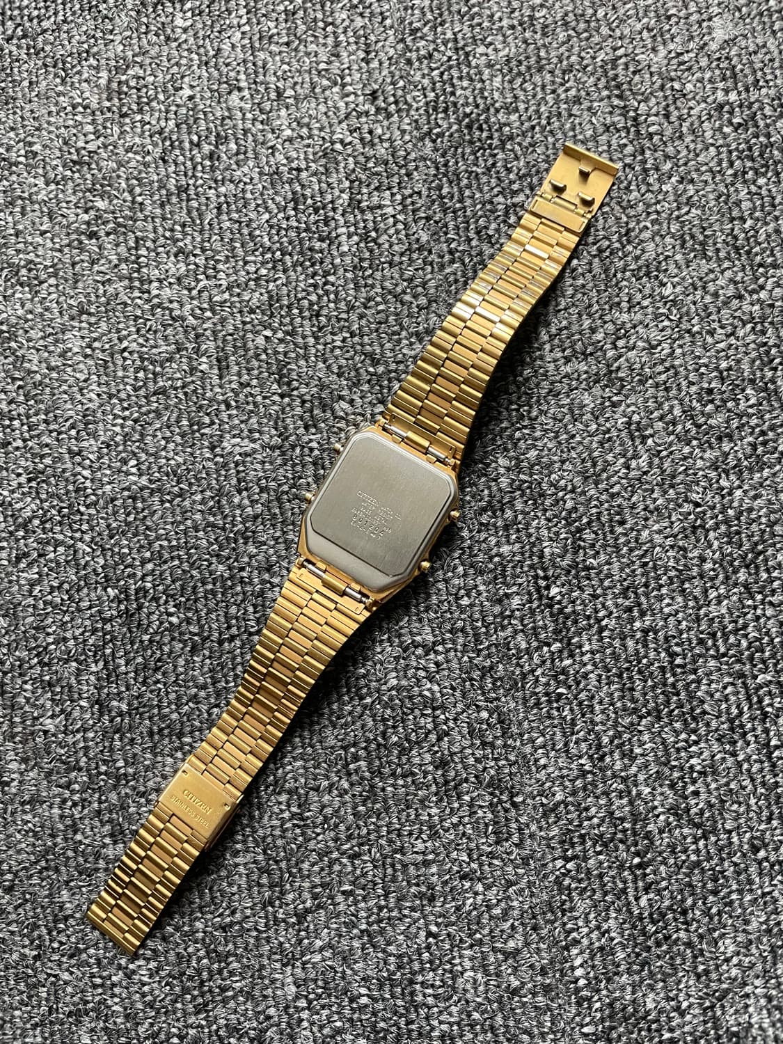 시티즌 아나디지템프 금장 골드 흑판 상품이미지5