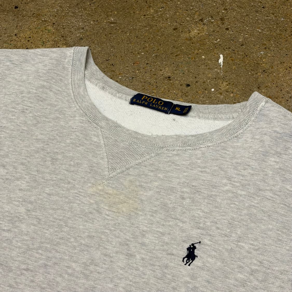 USA 빈티지 폴로랄프로렌 헤비코튼 맨투맨 상품이미지3