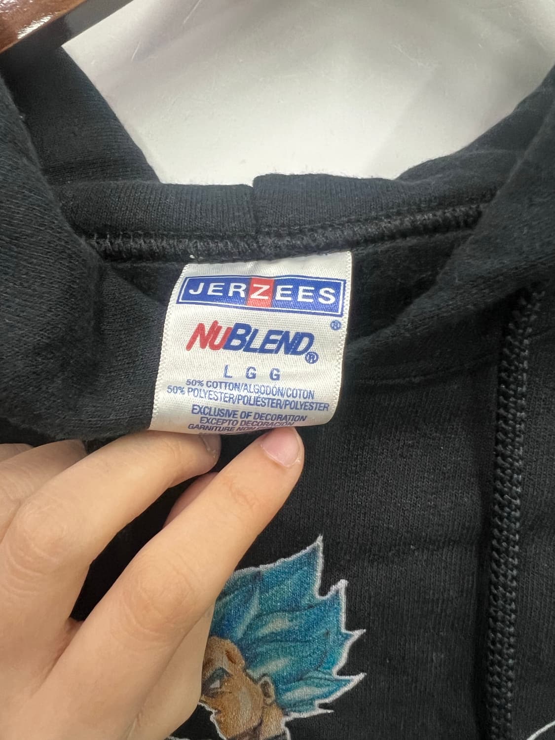 JERZEES 드래곤볼 후드티 상품이미지2