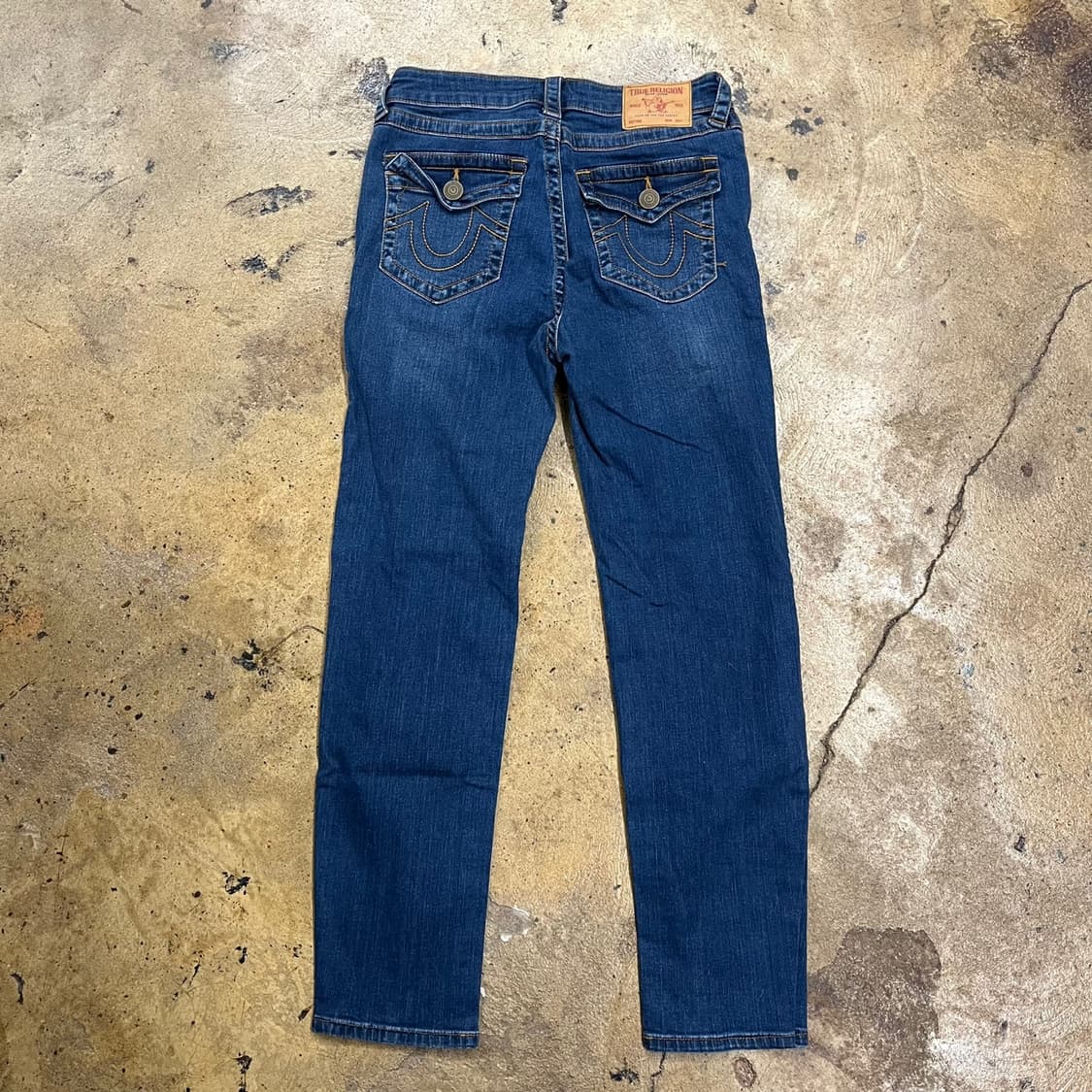[정품/27] 트루릴리젼 데님 워싱 청바지 b15 상품이미지3