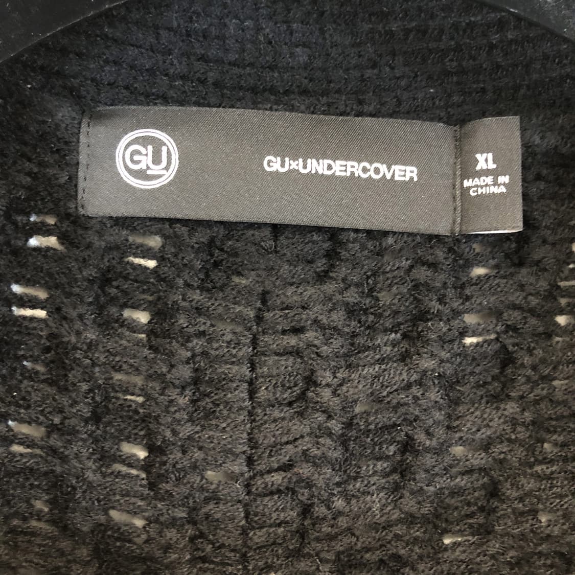 GU x 언터커버 케이블 지퍼가디건 XL  상품이미지5