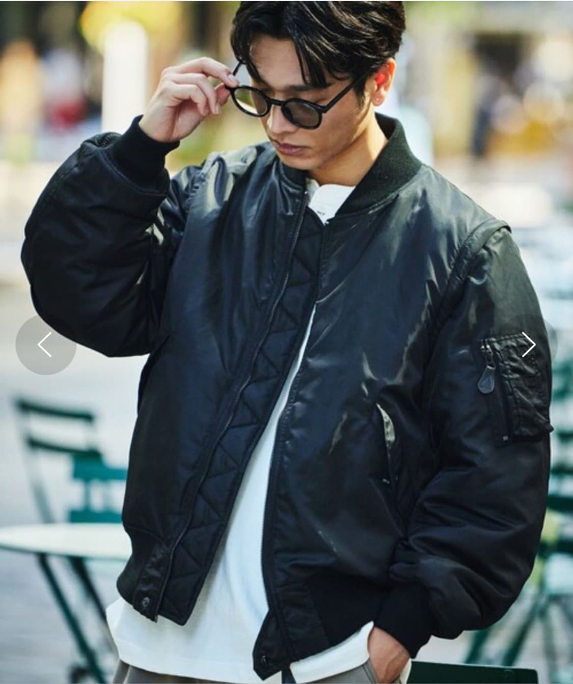 프릭스스토어 ma-1 블랙 100 상품이미지1