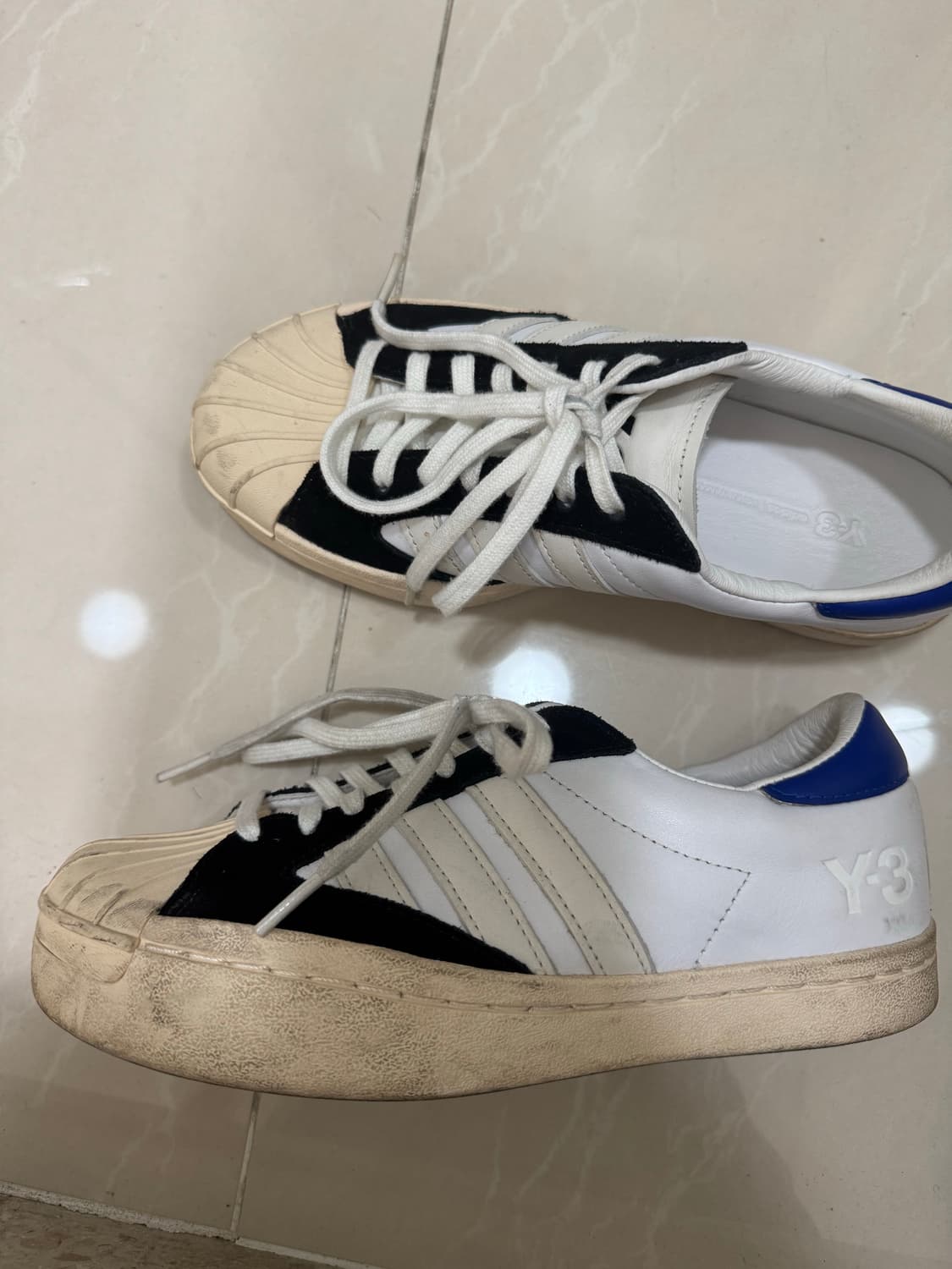 y-3 요지스타 흰파검 230 상품이미지2