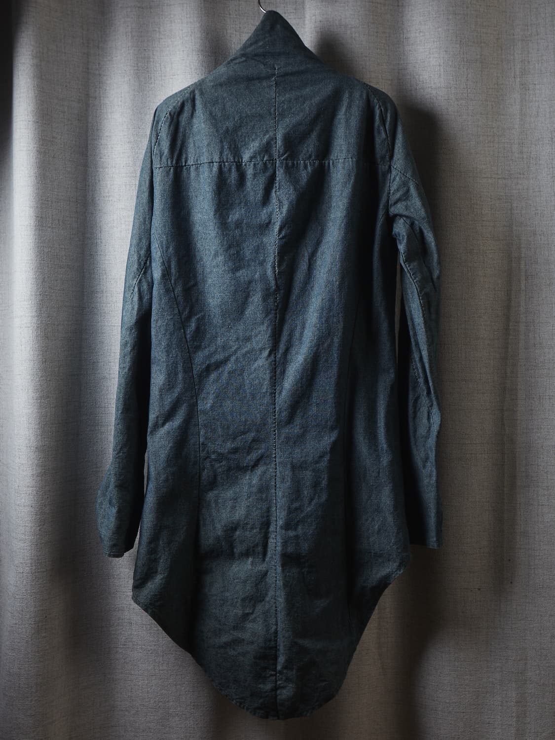 Incarnation 데님 오버로크 롱 자켓 상품이미지3