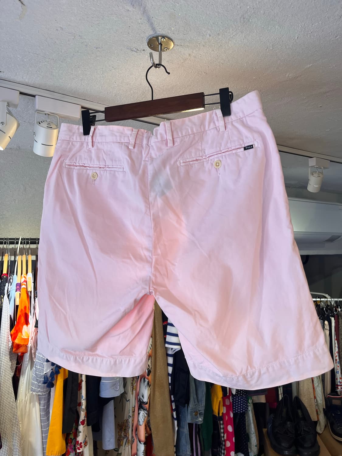 폴로 랄프로렌 핑크 치노 쇼츠 32 상품이미지3