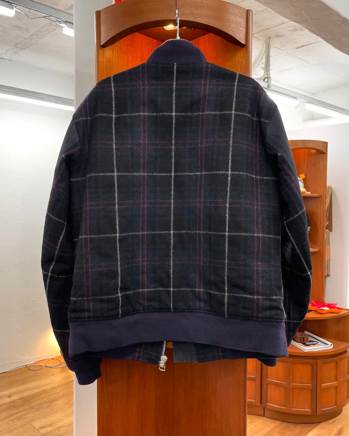 [2] Name. 체크 봄버 자켓 상품이미지2