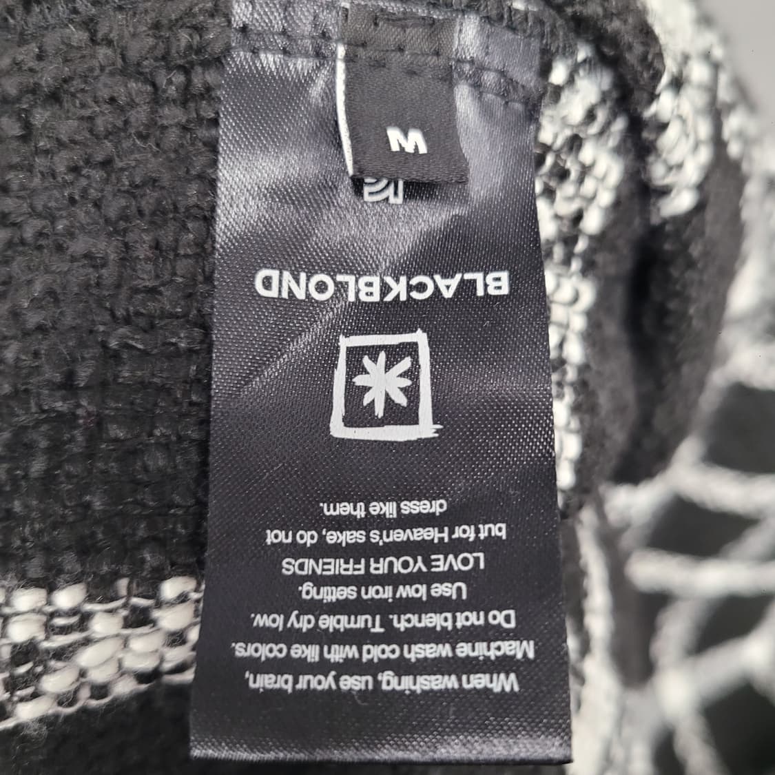 BlackBlond 블랙블론드 비비디 클래식 로고 플레이드 트위드 셔츠 상품이미지5