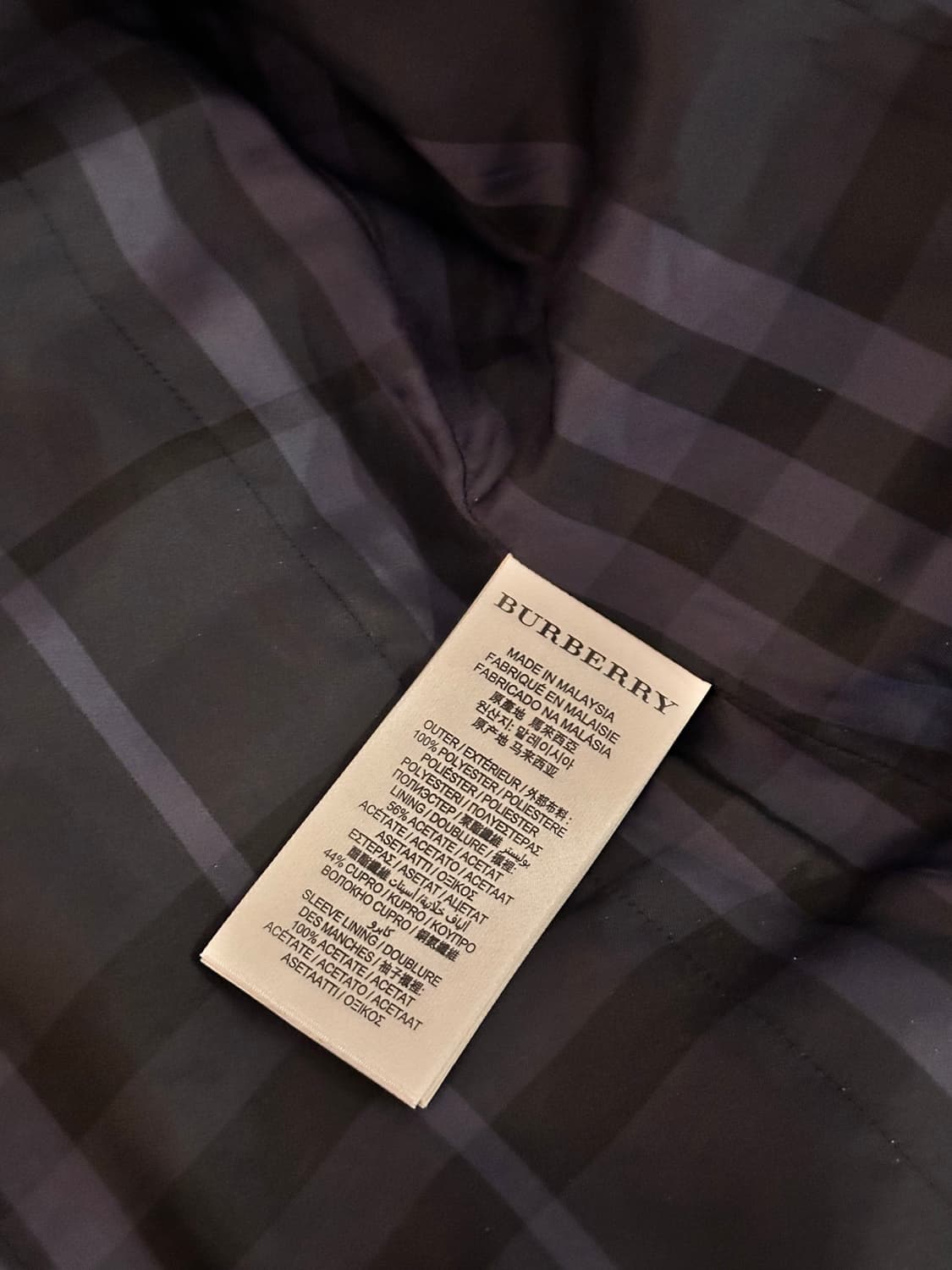 버버리 롱패딩 정품 / 상태양호 / 여성 M(55~66) 상품이미지6