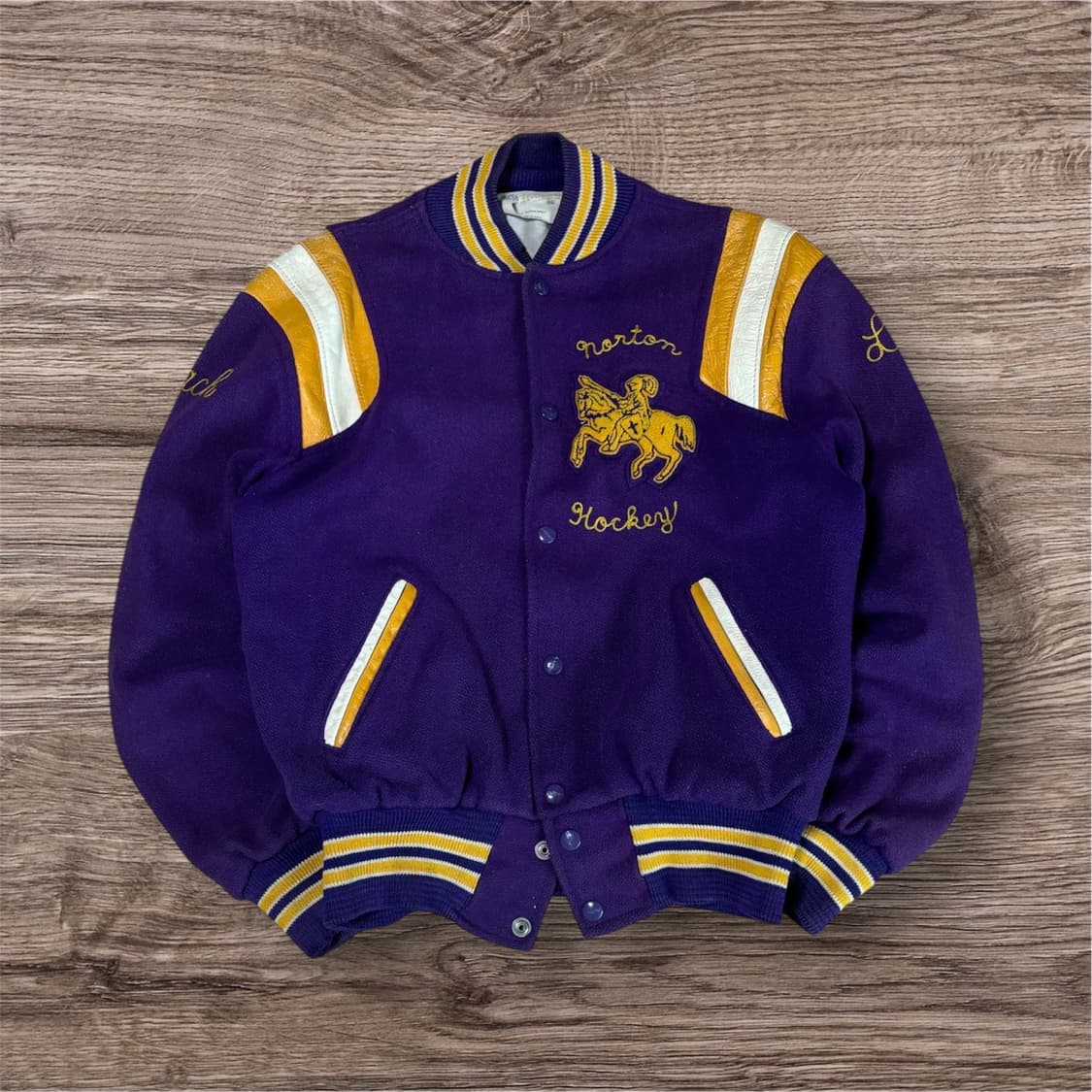  4-50‘s Holloway Varsity Jacket 상품이미지1
