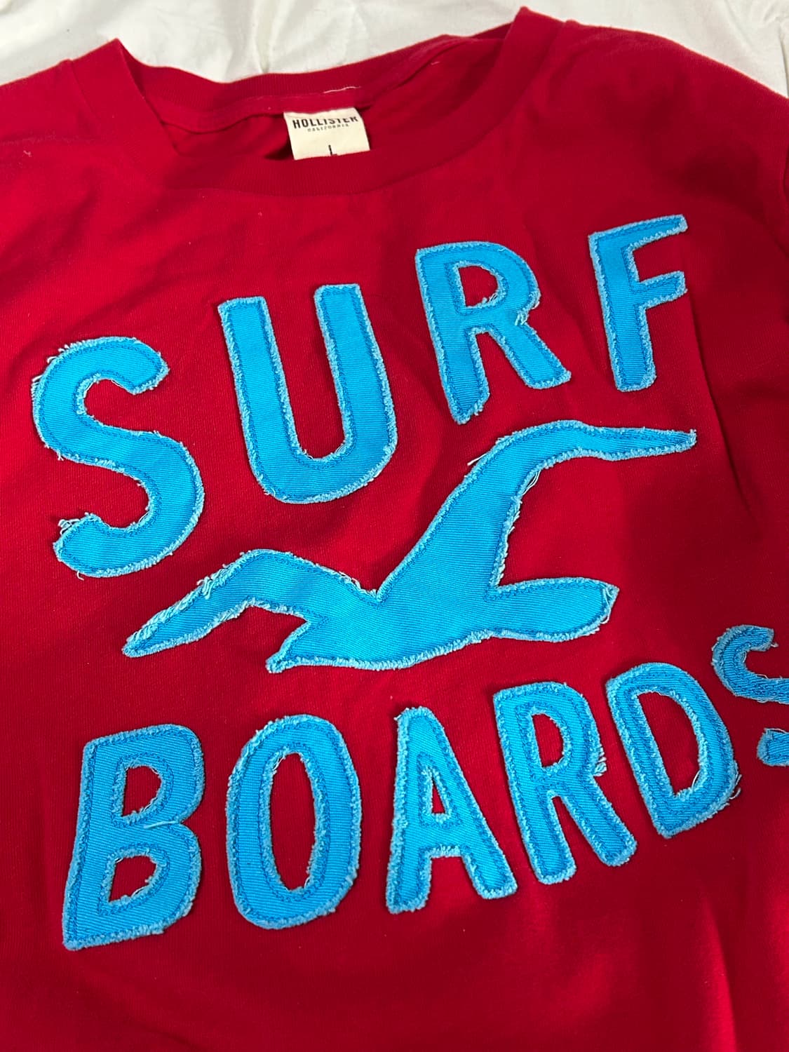 홀리스터 청 패치 롱슬리브 상품이미지2