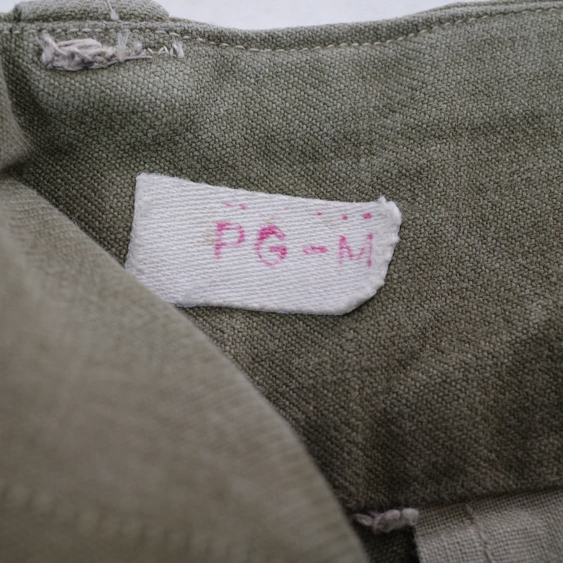 40년대 오리지널 프랑스군 1st M-47 팬츠  상품이미지5