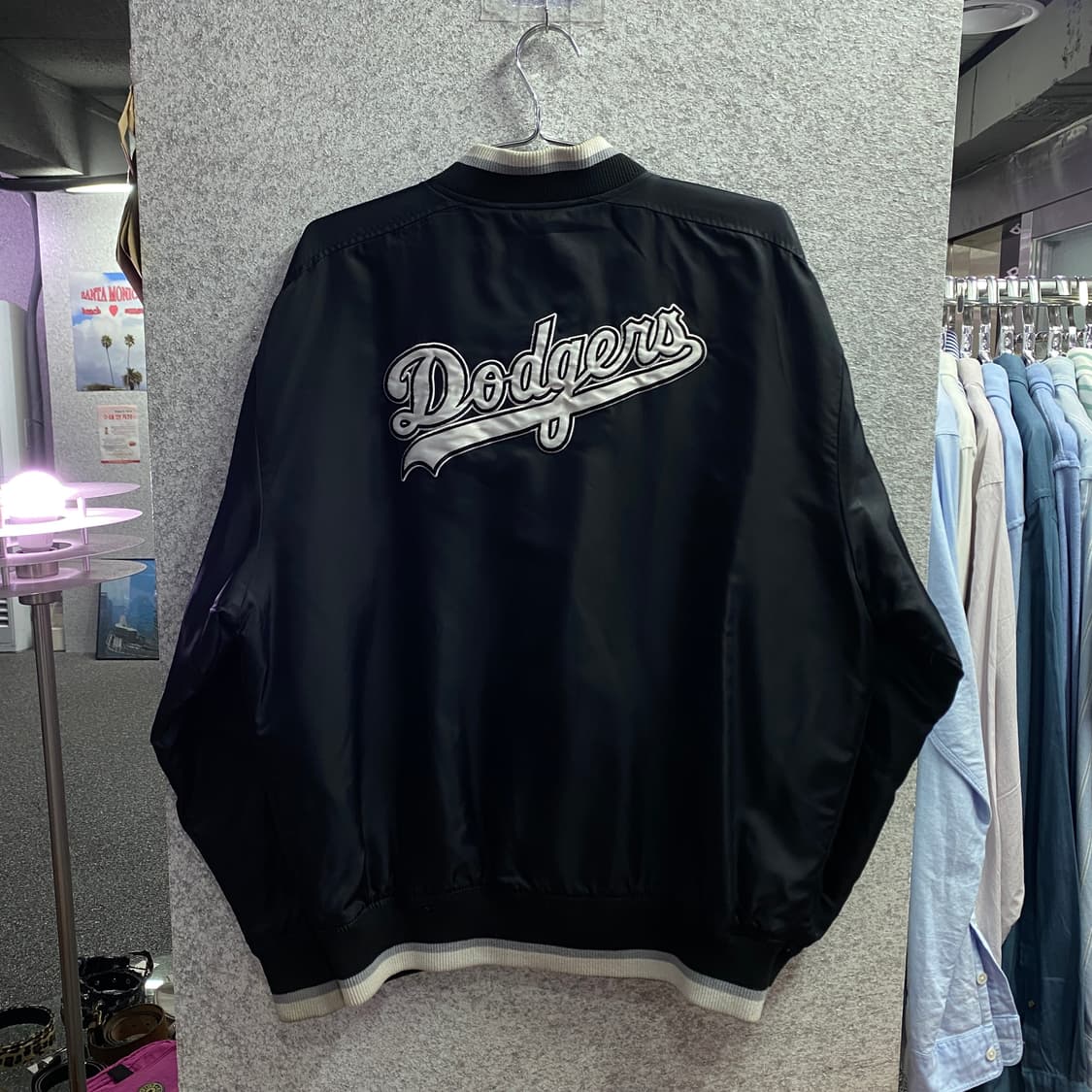 뉴에라 La 다저스 빅로고 새틴 바시티 B3203 상품이미지4