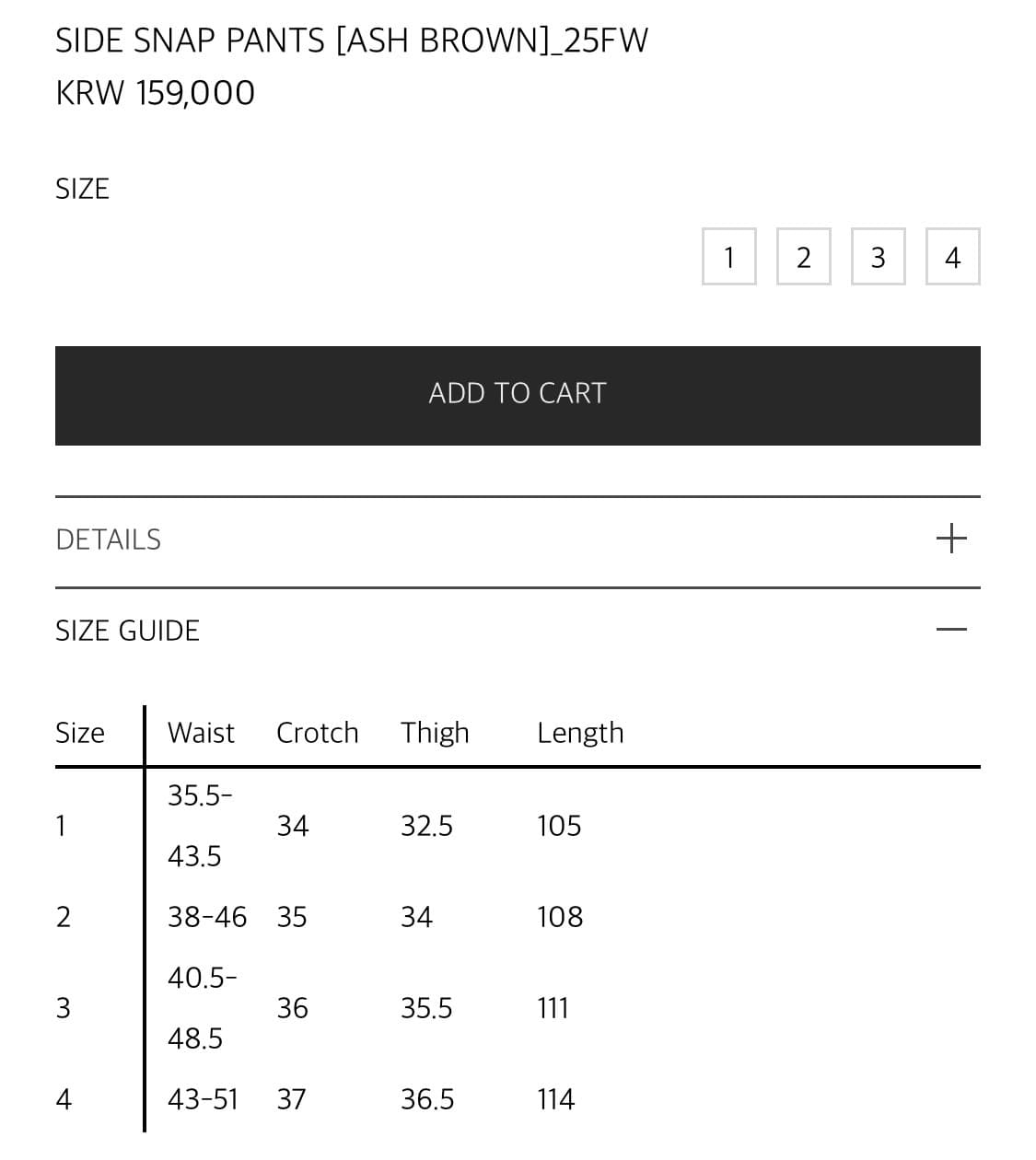 SANSAN GEAR_ SIDE SNAP PANTS _ 25FW 상품이미지8