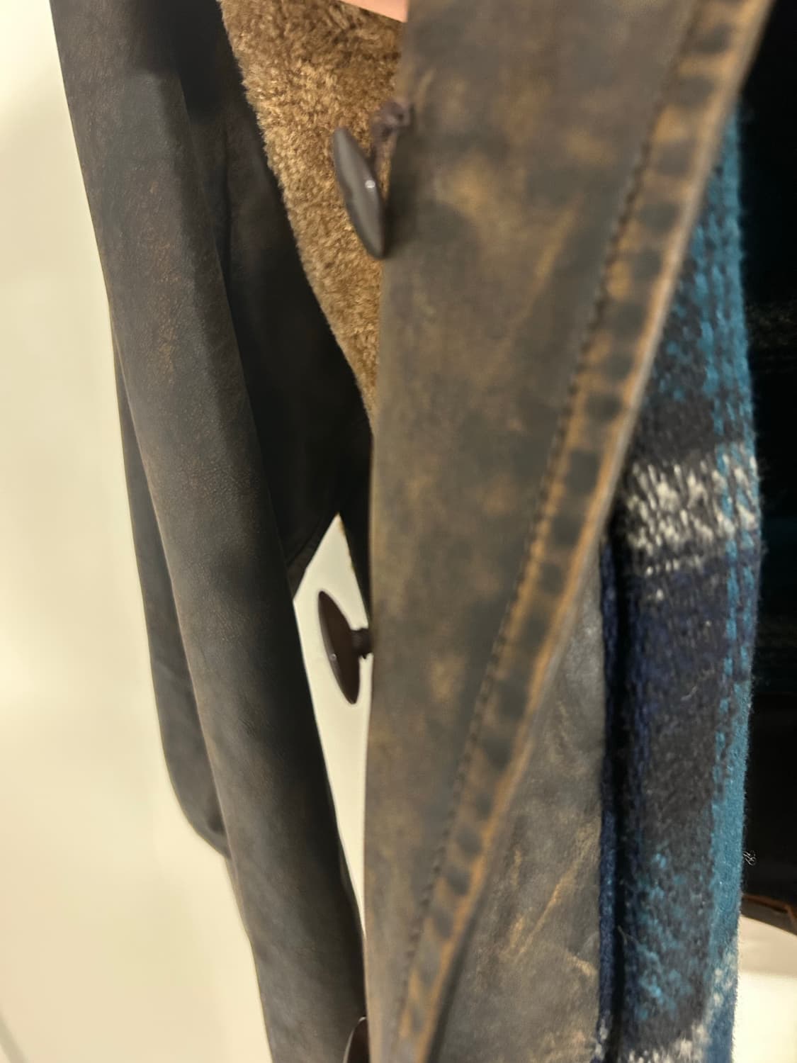 [XL] RRl 그리즐리 레더 자켓 상품이미지4