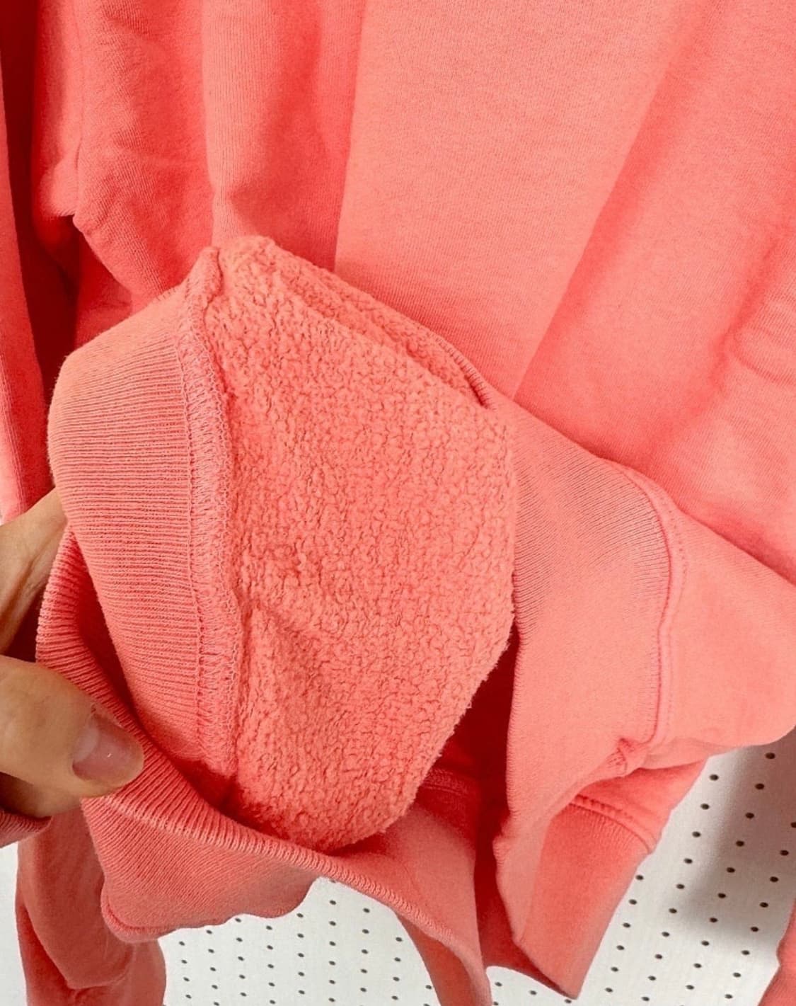 (정품/새상품) 스포티앤리치 남녀공용 오렌지 로고 프린트 맨투맨 상품이미지4