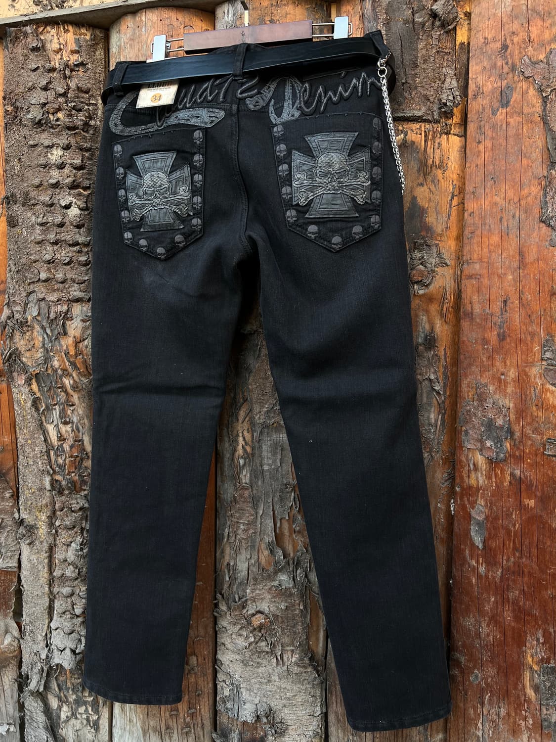 동계 보아밍크털 블랙진  상품이미지5