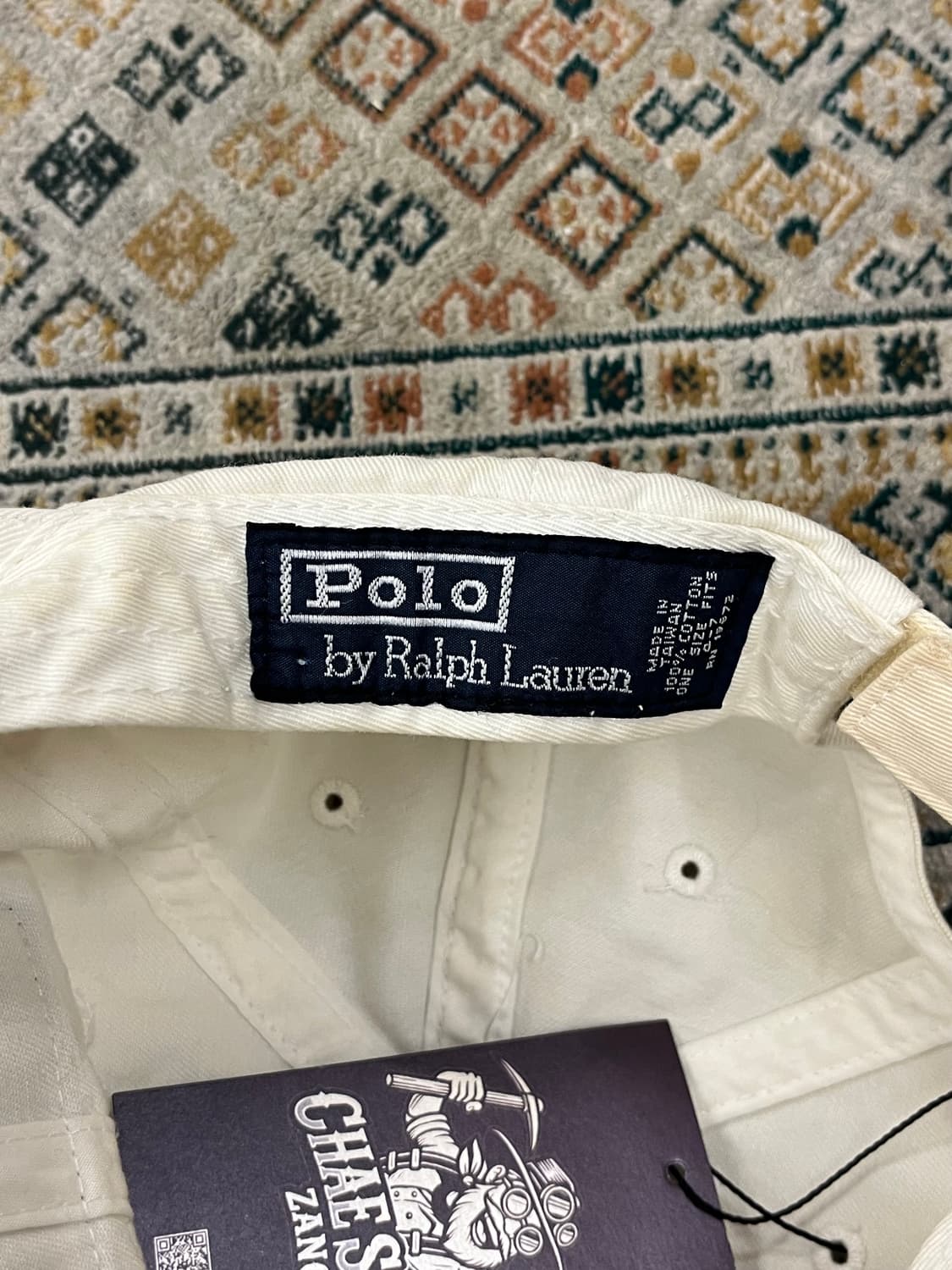 폴로 랄프로렌 볼캡 화이트 키즈 4-7 #csz3145 상품이미지2