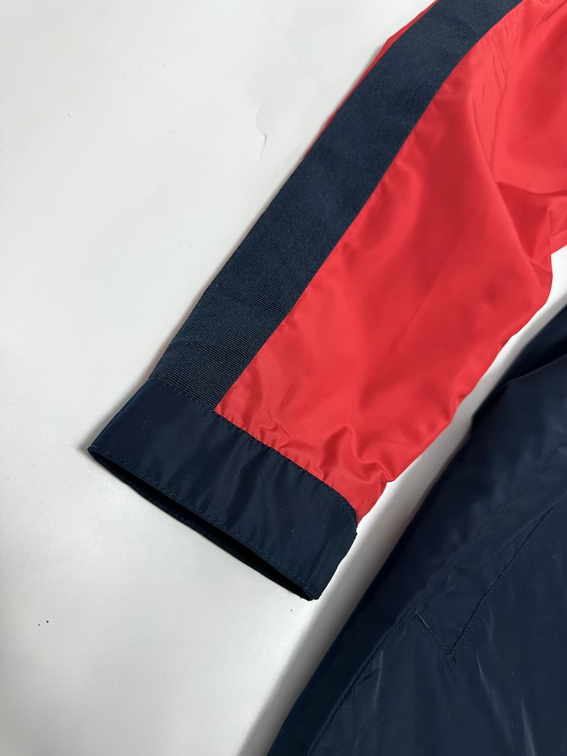 타미힐피거 컬러블록 롱 바람막이 자켓 상품이미지4