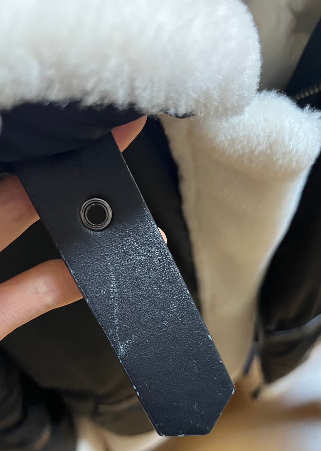 [여성] 셀렙샵 에디션 양모퍼 트리밍 구스다운 / M 상품이미지8