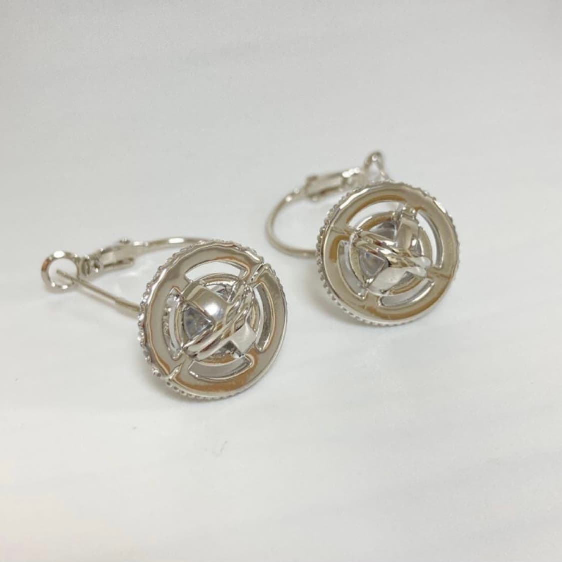 비비안웨스트우드 크리스탈 3D orb 목걸이, 링귀걸이 세트(새상품) 상품이미지7