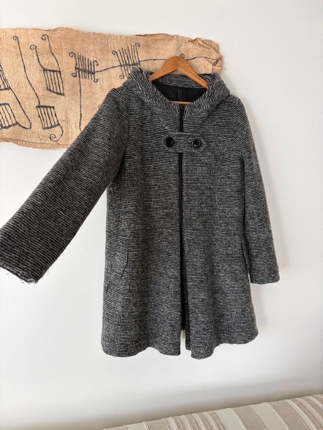 hooded zip-up coat 상품이미지8