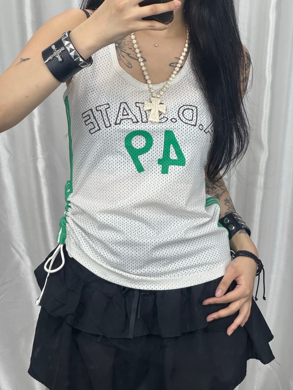 Adidas Shirring Sleeveless Uniforms 상품이미지1