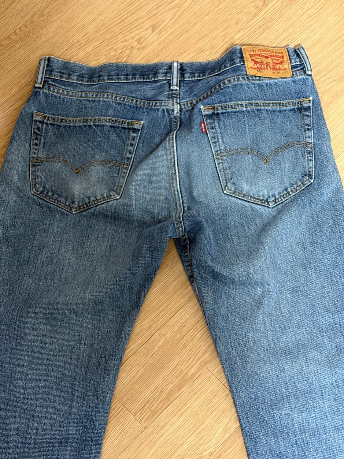 빈티지 리바이스 505 데님 상품이미지3