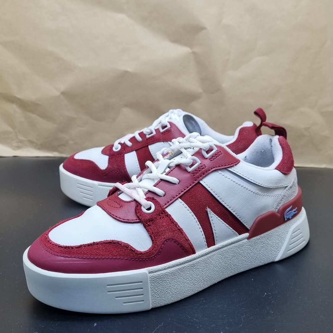 라코스테 레더 스니커즈38 250 상품이미지1