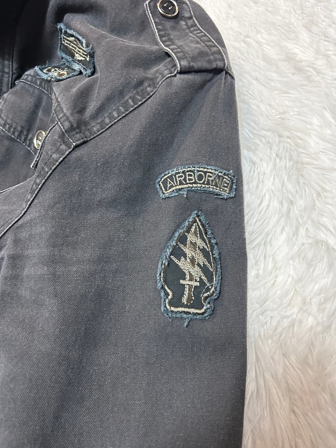 black military field jacket 상품이미지4