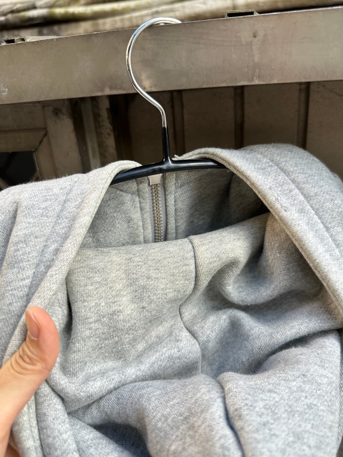 3QR high neck 3D printing hoodie 상품이미지10