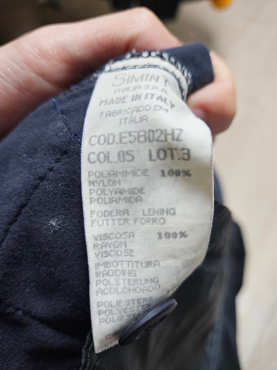 90s 아르마니 진스 자켓 상품이미지5