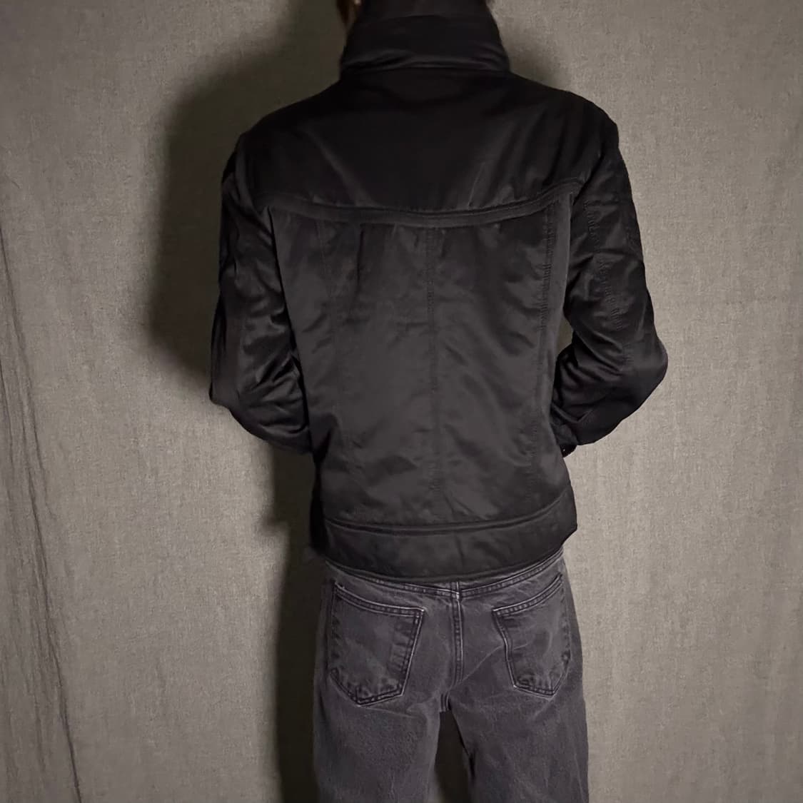 y2k 바이커 자켓 블랙 105 상품이미지6