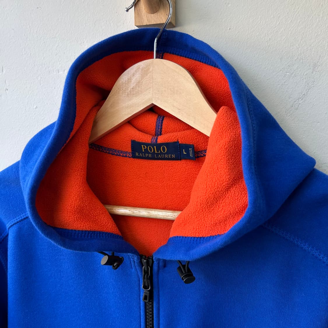 16289 - 폴로 랄프로렌 블루 후드 집업 상품이미지3