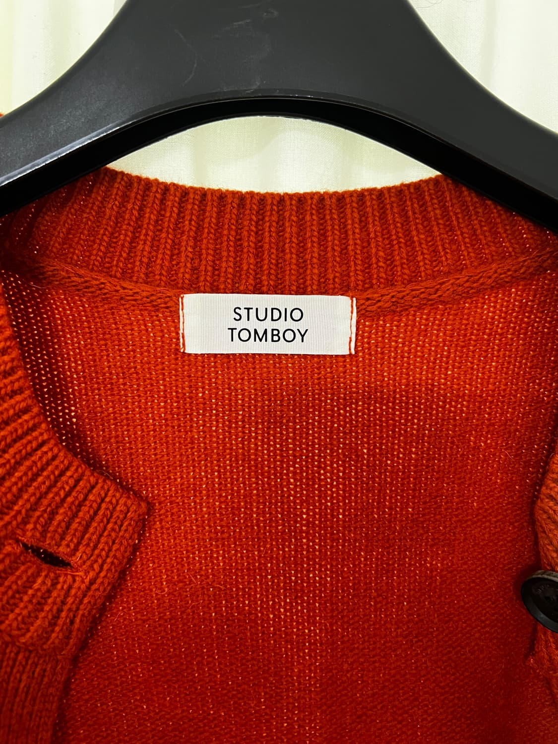 🧡 STUDIO TOMBOY 울 니트 가디건  상품이미지4