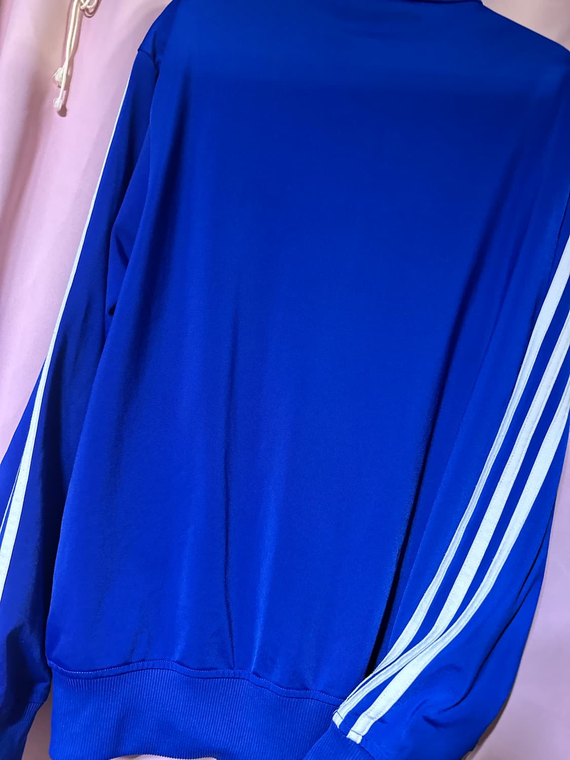 아디다스져지 아디다스 파이어버드 블루 구파이어버드 트랙탑 불꽃져지완료 상품이미지3