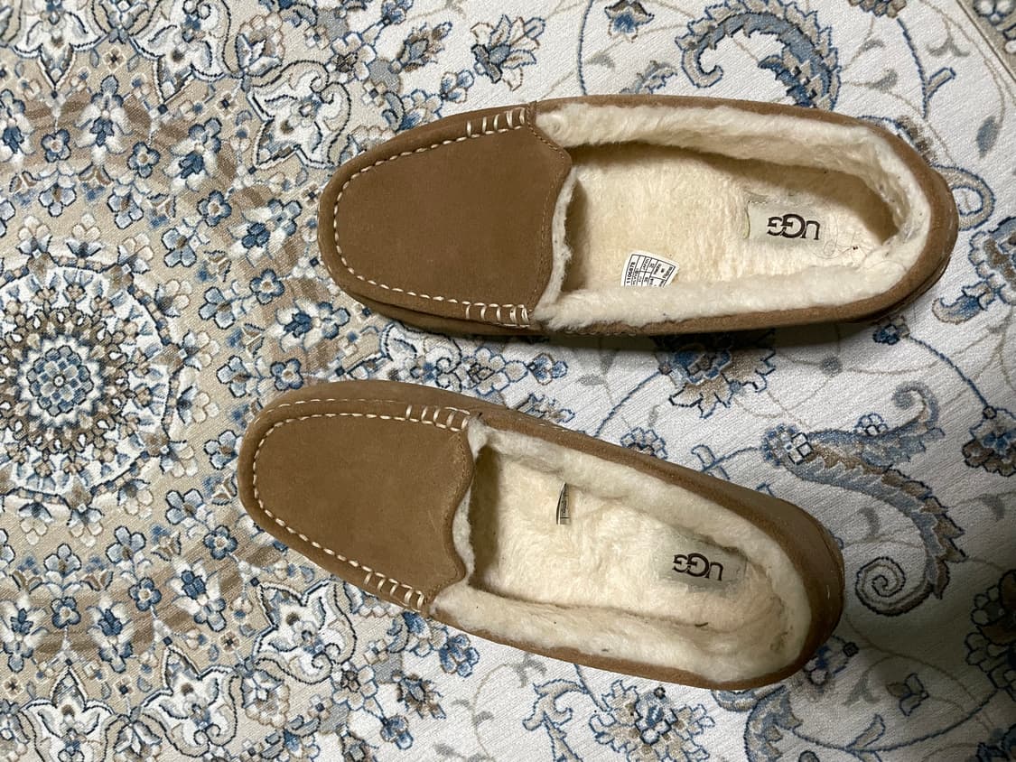 어그 UGG 앤슬리 모카신 뮬 로퍼 슬립온 250 체스터넛 상품이미지3