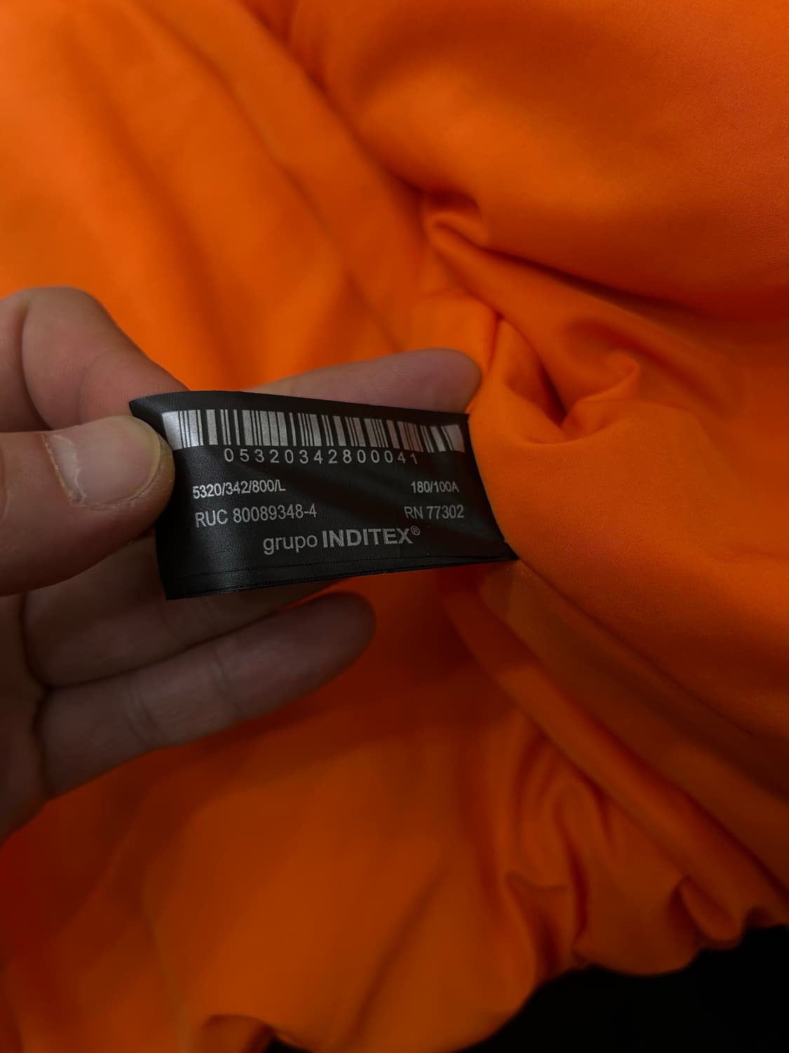 [한국XL]ZARA 레이어드 디테일 봄버 패딩 자켓/블랙 상품이미지8